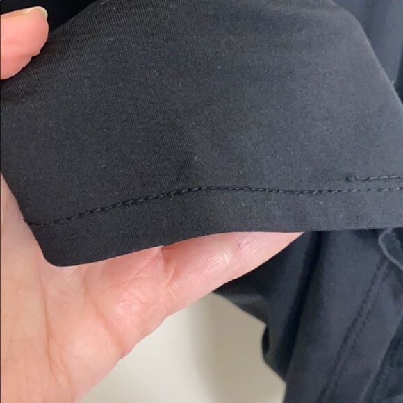 Lulu’s | Black Sleeveless Ruched Side Dress | M - Picture 5 of 8